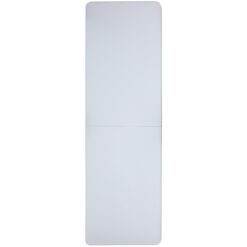 Flash Furniture 2.42-ft x 8-ft Fold-in-Half Indoor Rectangle Plastic White Adjustable Height Folding banquet table 10 -Person
