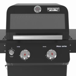 Monument Mesa 220 Matte Black 2 -Burner Liquid Propane Gas Grill