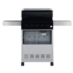Monument Mesa 305 Stainless Steel 3 -Burner Liquid Propane Gas Grill 1 -Side Burner
