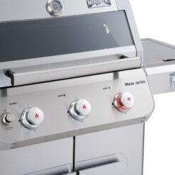 Monument Mesa 305 Stainless Steel 3 -Burner Liquid Propane Gas Grill 1 -Side Burner
