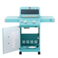 Monument 200G Green 2 -Burner Liquid Propane Gas Grill