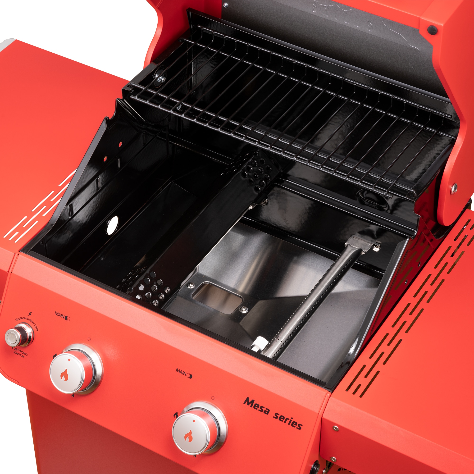 Monument Mesa 200R Red 2 -Burner Liquid Propane Gas Grill