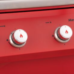 Monument Mesa 200R Red 2 -Burner Liquid Propane Gas Grill