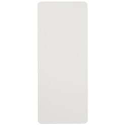 Flash Furniture 2.5-ft x 6-ft Indoor Rectangle Plastic White Adjustable Height Folding banquet table 8 -Person