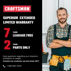 CRAFTSMAN Craftsman 36kw Pro-plus Multi Application Electric Tankless Water Heater