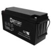 Mighty Max Battery Replacement Battery for AGM 6-EVF-150A Rechargeable Sealed lead acid 12150 Backup power Batteries