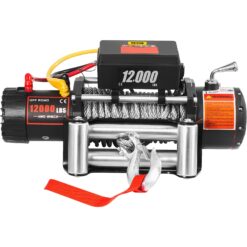 VEVOR 12000-lb 85.0-ft Aluminum Winch Rope 7.5 -HP Motor