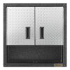 Gladiator Ready-to-Assemble 3/4 Door Wall GearBox 28-in W x 28-in H x 12-in D Wall-mounted Steel Garage Cabinet in Gray