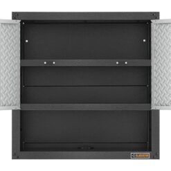 Gladiator Ready-to-Assemble 3/4 Door Wall GearBox 28-in W x 28-in H x 12-in D Wall-mounted Steel Garage Cabinet in Gray