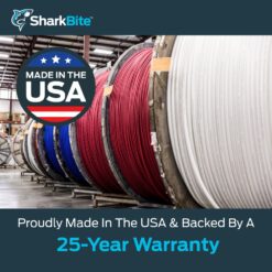 SharkBite 1/2-in x 1000-ft Orange PEX-C Pipe With Oxygen-Barrier For Rant Heating