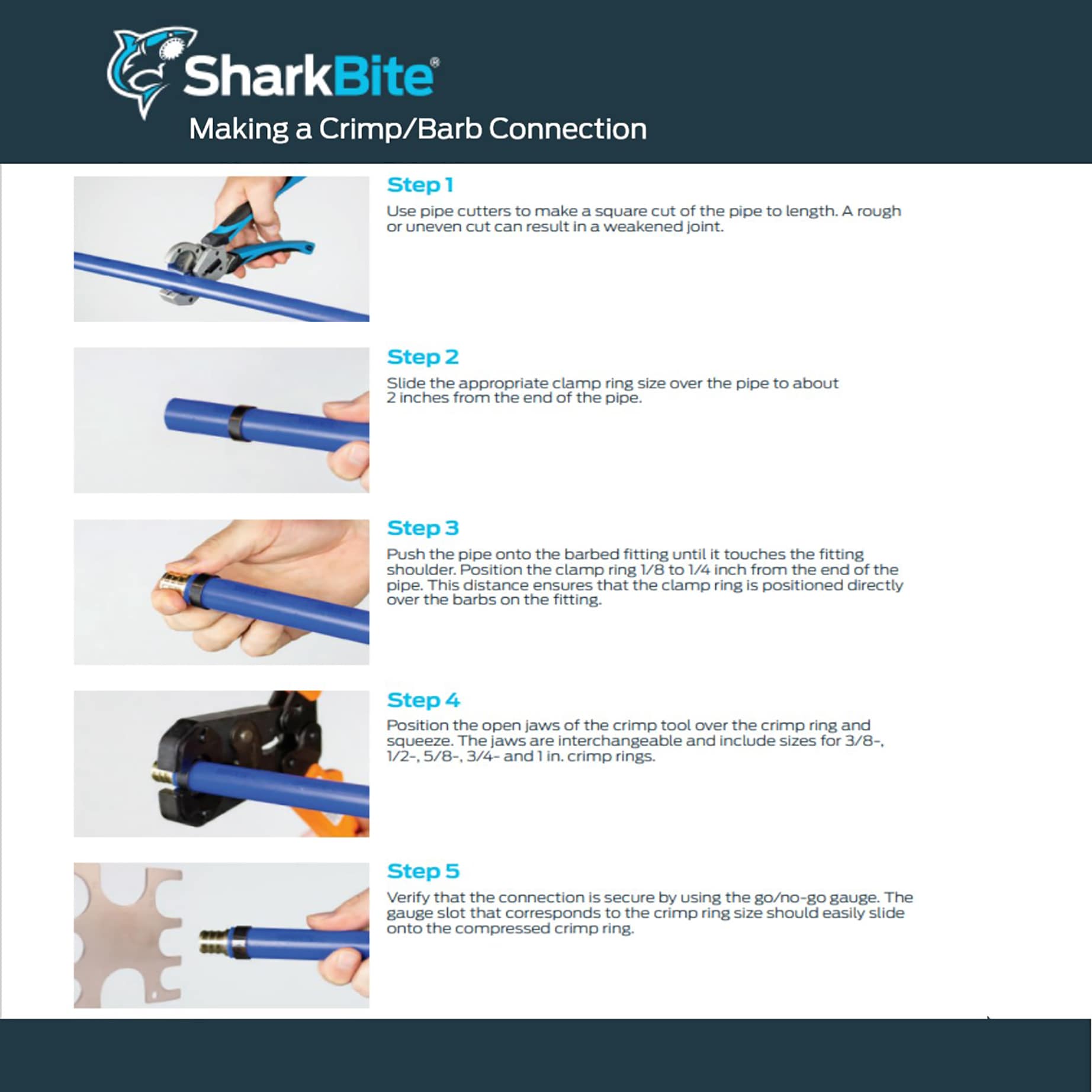 SharkBite 1/2-in x 500-ft Orange PEX-C Pipe With Oxygen-Barrier For Rant Heating