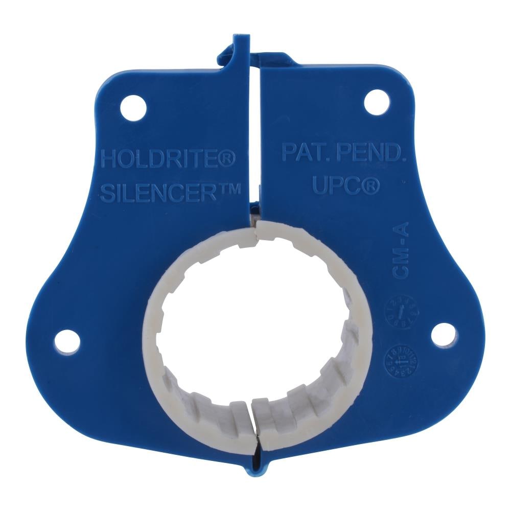 HoldRite 50 -Pack 1-1/4-in to 1-1/4-in dia Plastic Acoustic isolation clamp