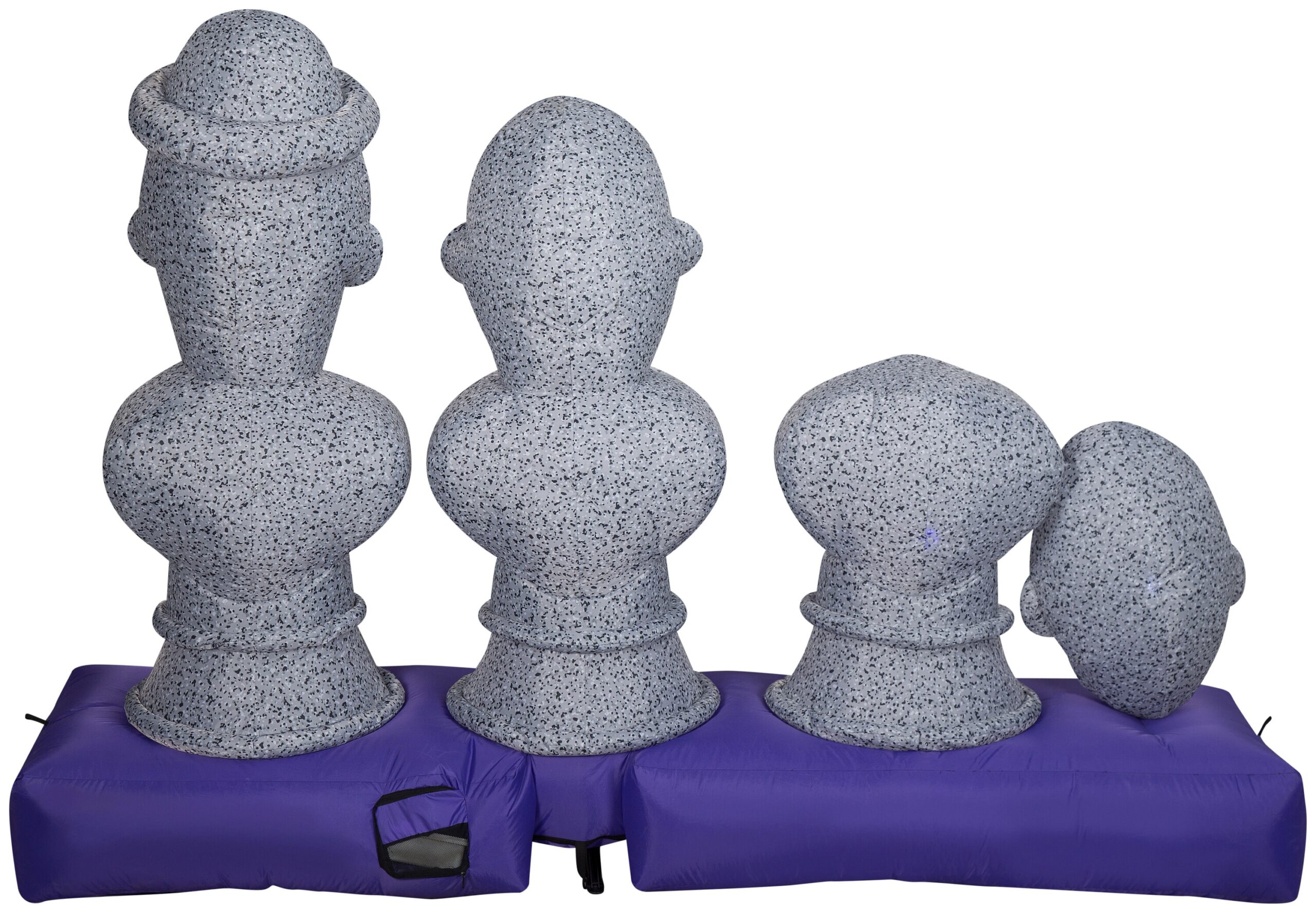 Gemmy 5.51-ft Musical Lighted Disney The Haunted Mansion Hitchhiking Ghosts Haunted house Inflatable