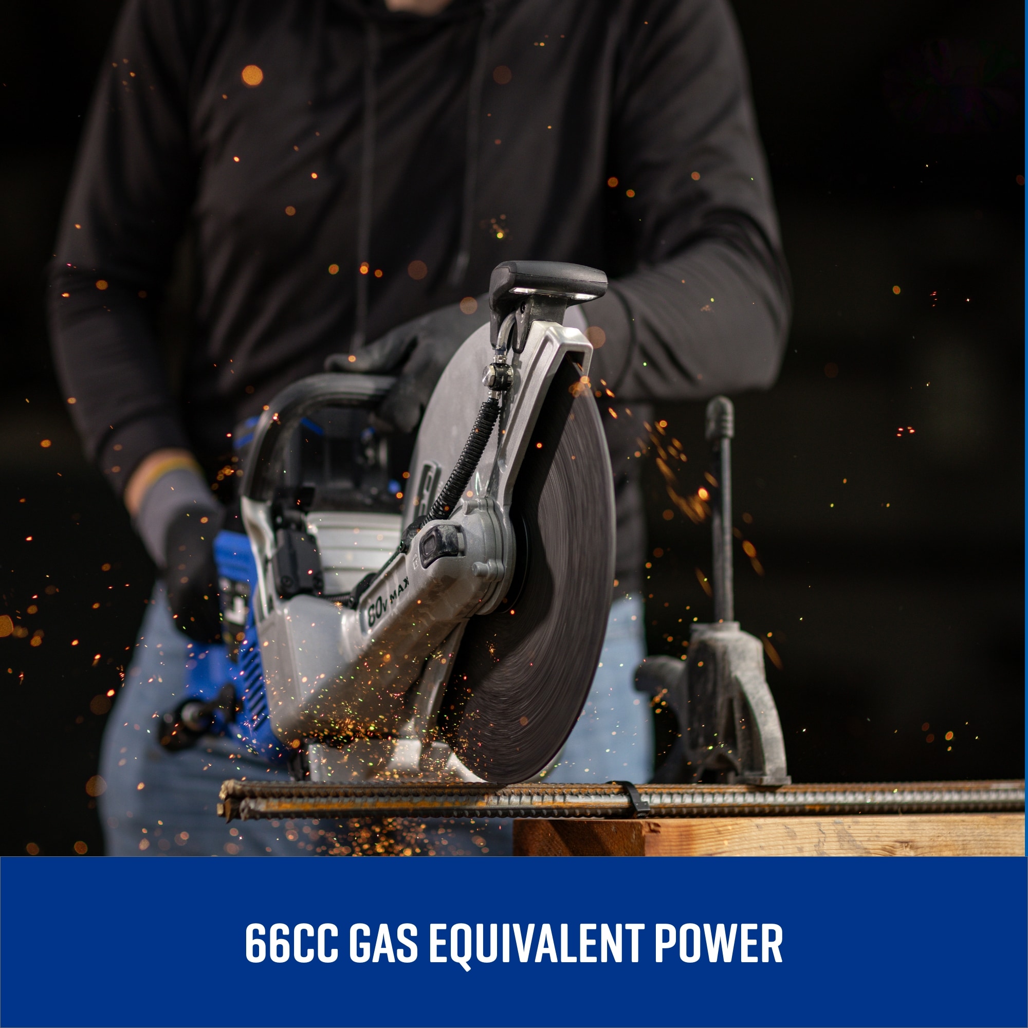 Kobalt 12-in Cordless Concrete Saw