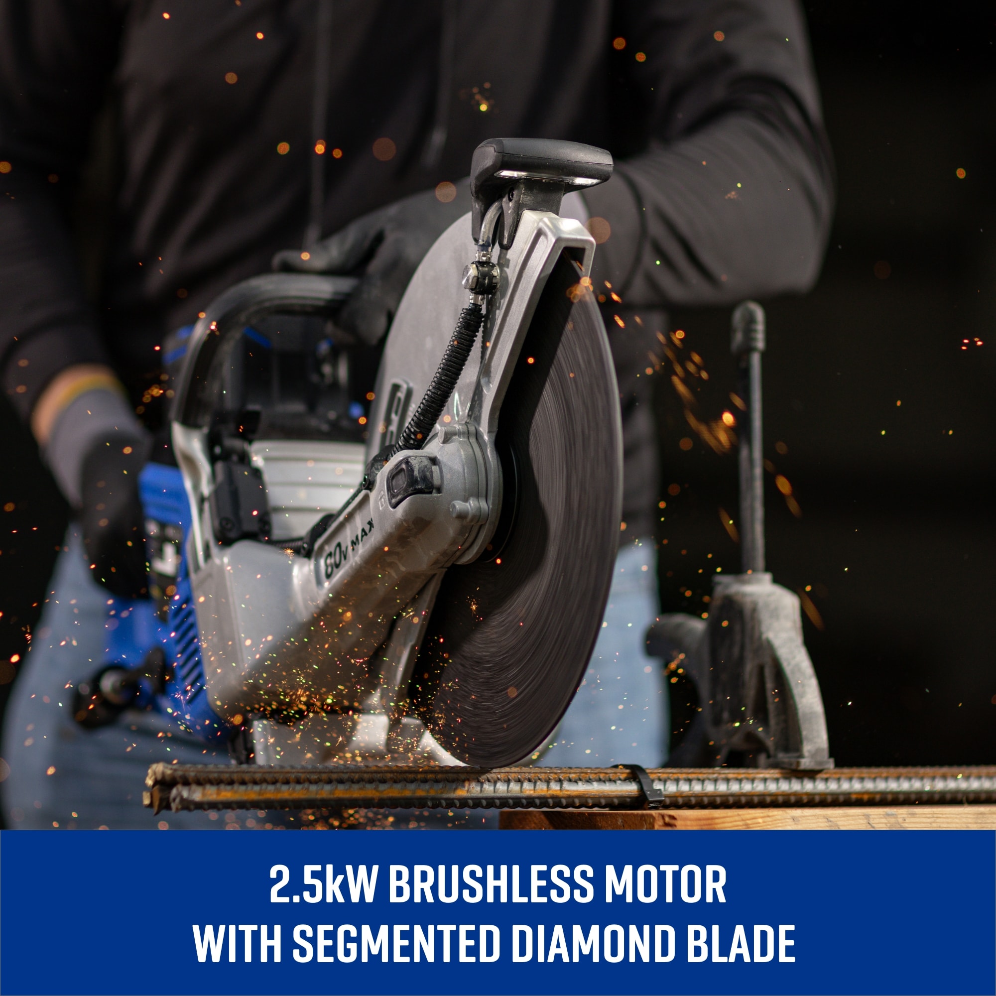 Kobalt 12-in Cordless Concrete Saw