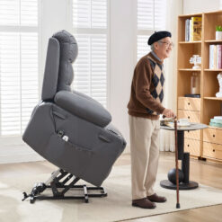 Qeetex Oversized Power Lift Recliner Chair for Elderly Electric Reclining Sofa