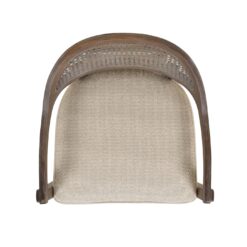 Jennifer Taylor Home Taupe Beige 26.0-in H Counter height Upholstered Wood Bar Stool