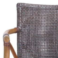Safavieh Brown White Wash/Brown/Dark Brown 25.5-in H Counter height Upholstered Wood Bar Stool