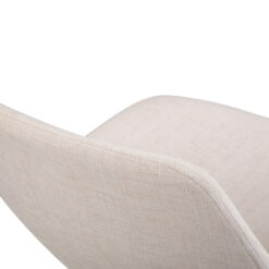 Simpli Home Natural 26.4-in H Counter height Upholstered Wood Bar Stool 2 -Pack