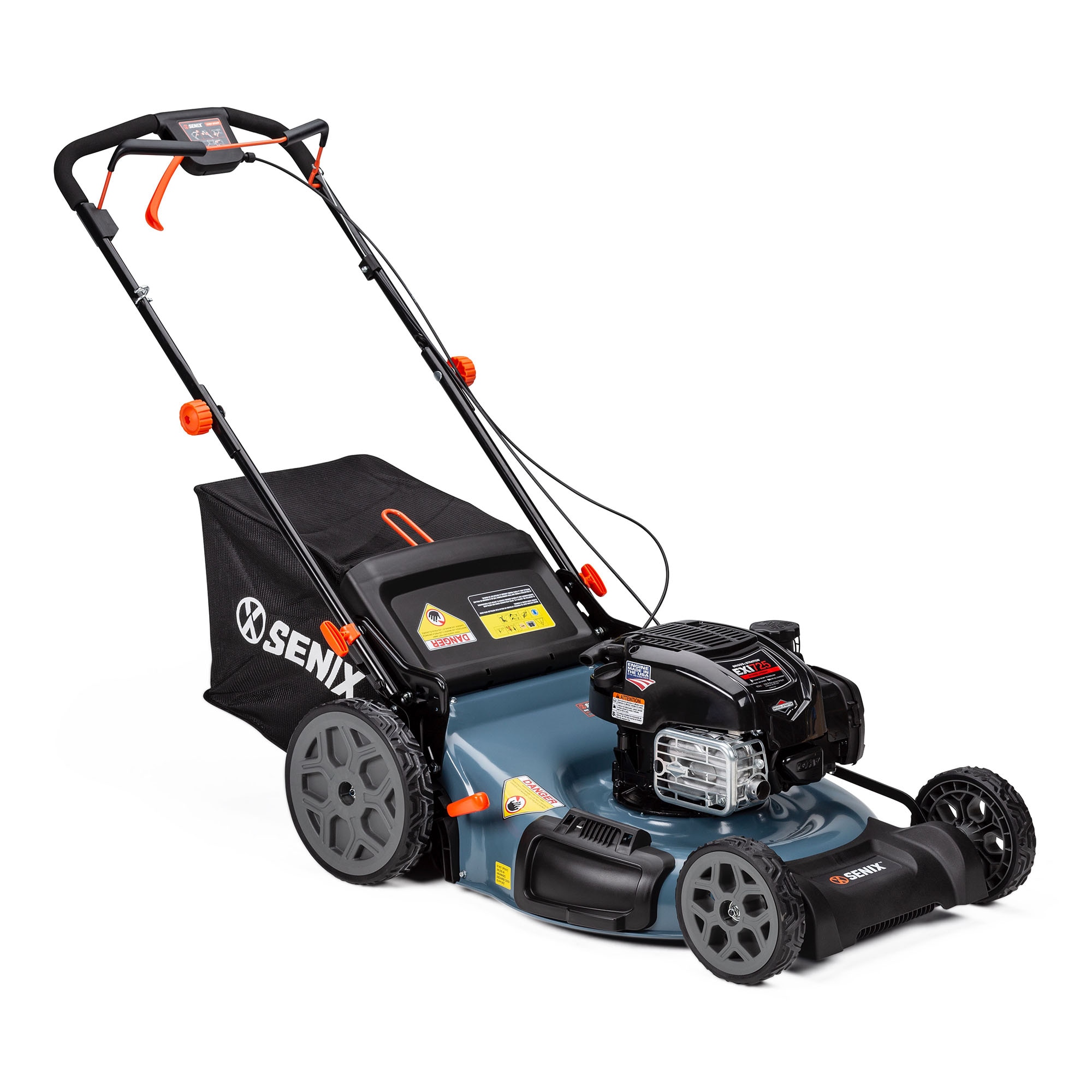SENIX 22-in Gas Self-propelled lawn mower with 163-cc Briggs and Stratton Engine