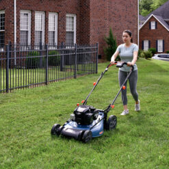 SENIX 22-in Gas Self-propelled lawn mower with 163-cc Briggs and Stratton Engine