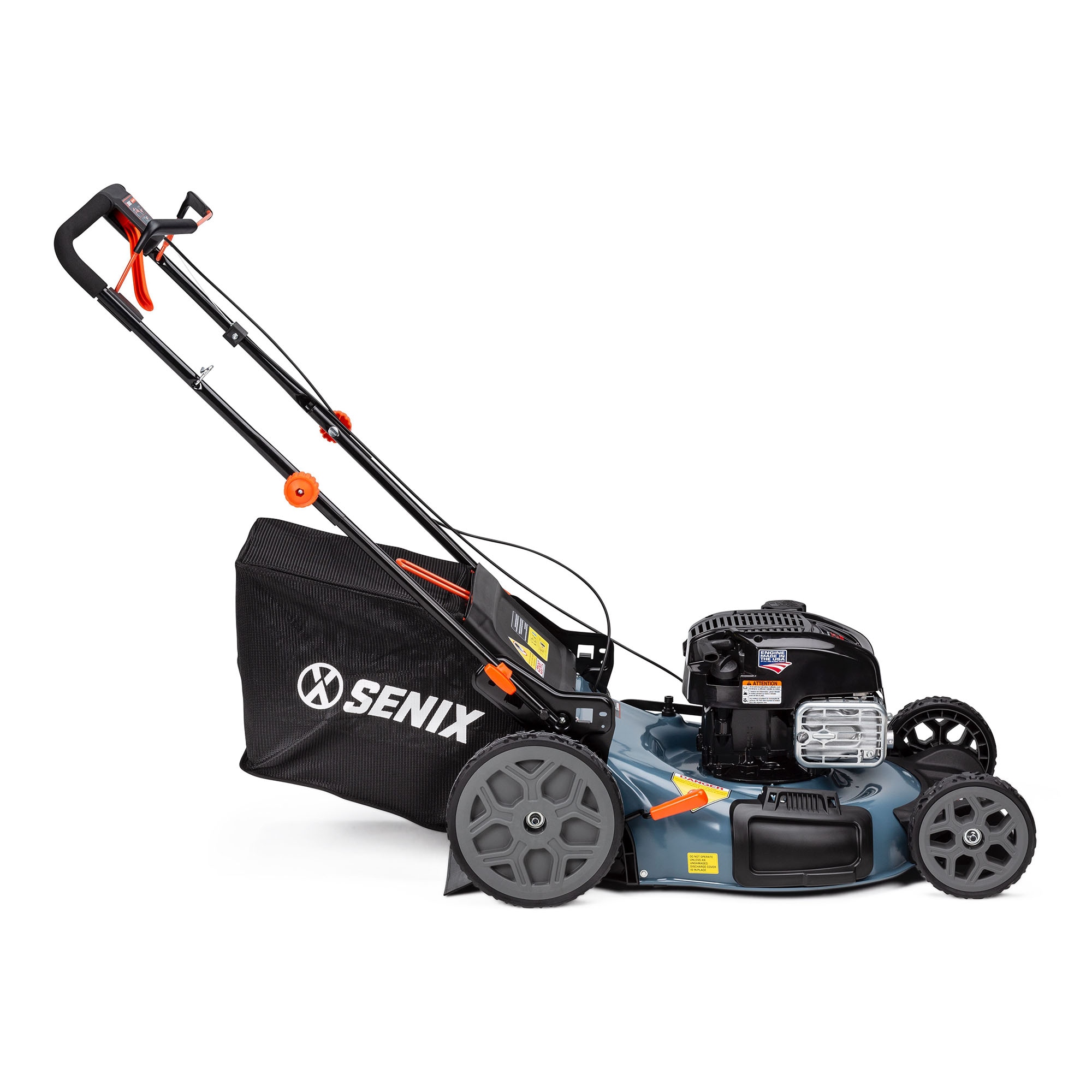 SENIX 22-in Gas Self-propelled lawn mower with 163-cc Briggs and Stratton Engine