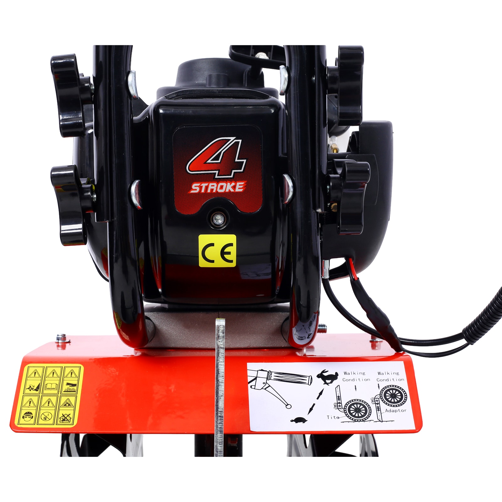 Siavonce 38-cc 4-cycle 10-in Counter-rotating Gas Cultivator