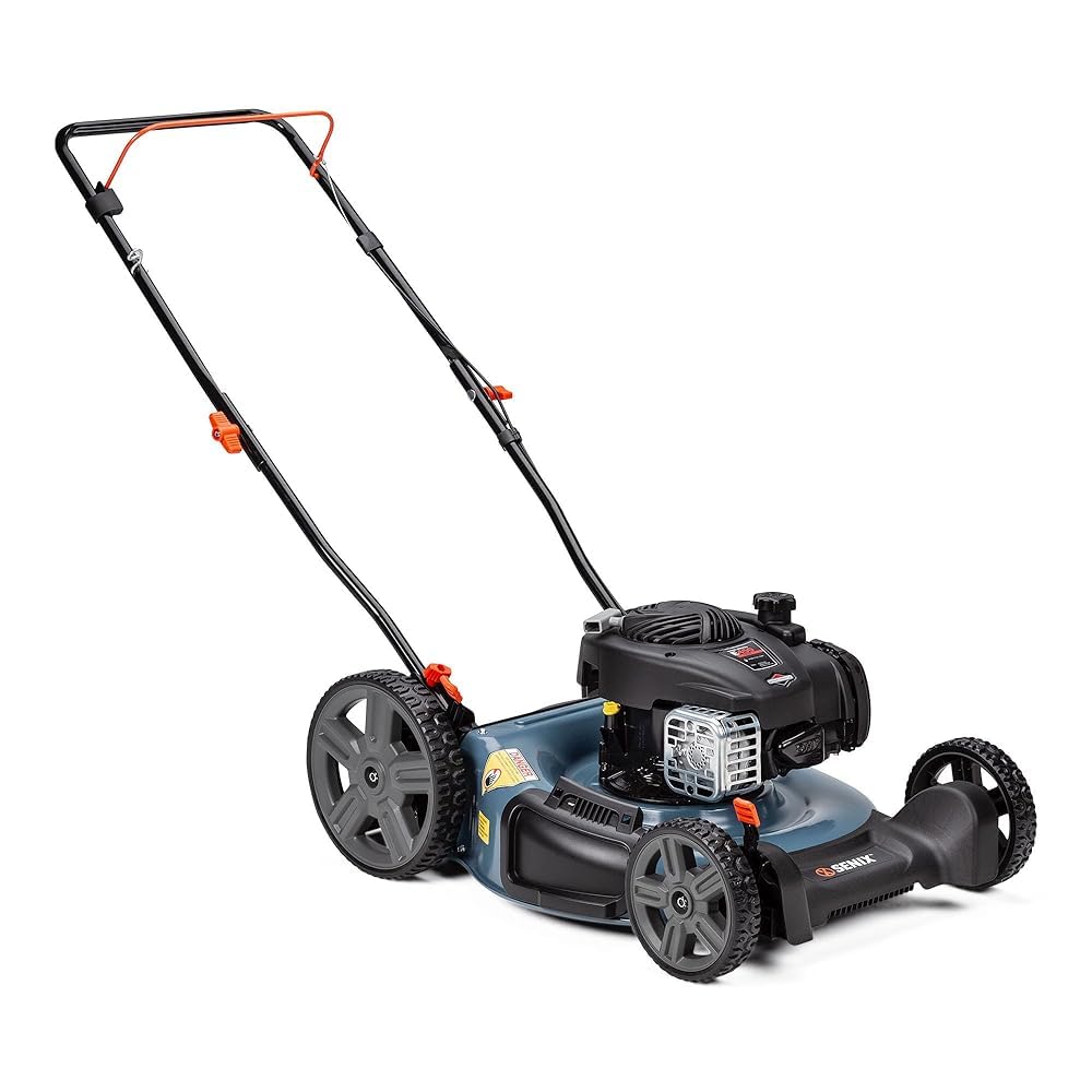 SENIX 21 In. 125cc 2-In-1 Push Gas Lawn Mower