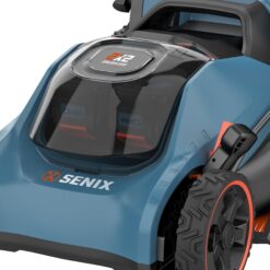 SENIX 2X2 40-volt, 19-in Push Battery Walk Mower with (2) 5 Ah Batteries Included