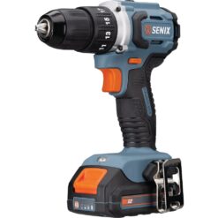 SENIX X2 20V Max Cordless Power Tool Kit with Drill Driver and Impact Driver - Complete Set with Batteries and Charger