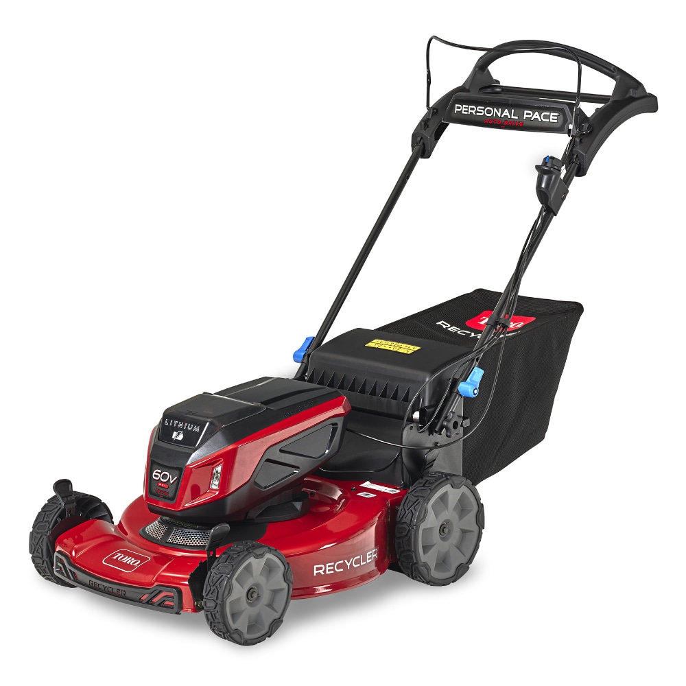 Toro Recycler 22-in 60-volt, Self-Propelled Battery Walk Mower with (1) 6ah Battery Included