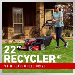 Toro Recycler 22-in 60-volt, Self-Propelled Battery Walk Mower with (1) 6ah Battery Included