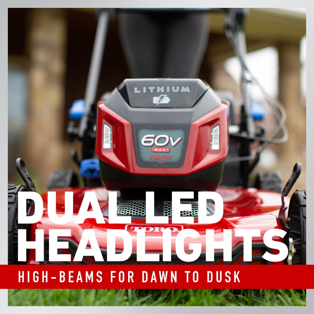Toro Recycler 22-in 60-volt, Self-Propelled Battery Walk Mower with (1) 6ah Battery Included