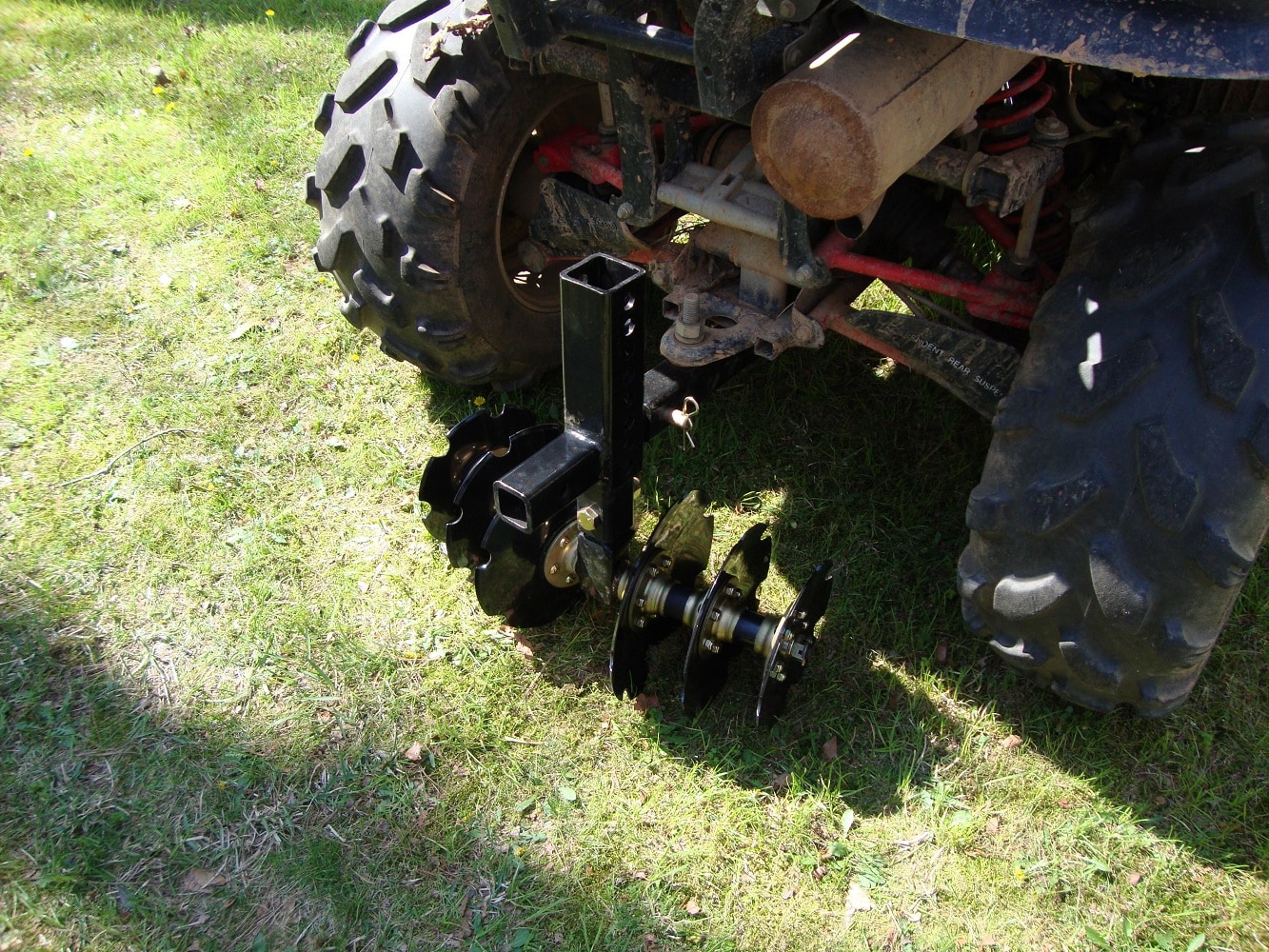GroundHog Max 21-in Square 2-in receiver Carbon steel Disc Harrows