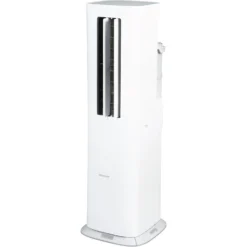 Hisense 8,000 BTU 11,000 BTU ASHRAE Inverter Air Conditioner with heat in White, 350 sq. ft., AHTP0825UW1W