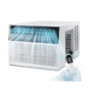 KISSAIR Window Air Conditioner, 10 000 BTU Ashrae Cools 450 Sq.ft., Window AC Unit 6 Modes 24H Timer
