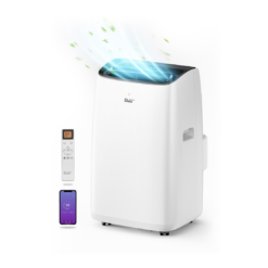 DuraComfort Portable Air Conditioners for Room, 8150BTU(12000 BTU Ashrae) Smart WiFi, Built-in Cool, Dehumidifier, Fan