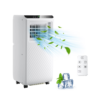 Fenbeli 8000 BTU ASHRAE Portable Air Conditioner with Remote Control, White