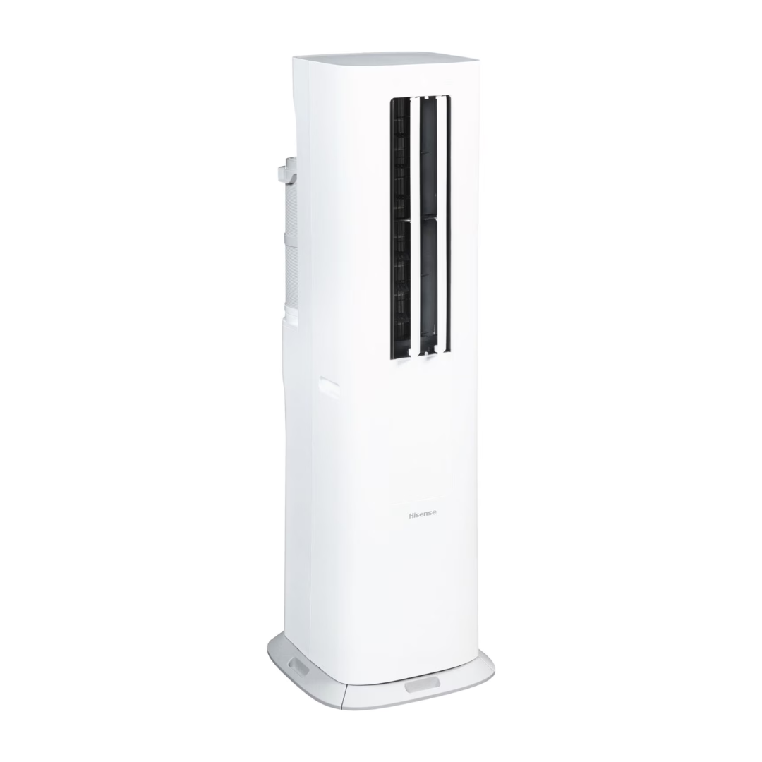 Hisense 8,000 BTU 11,000 BTU ASHRAE Inverter Air Conditioner with heat in White, 350 sq. ft., AHTP0825UW1W