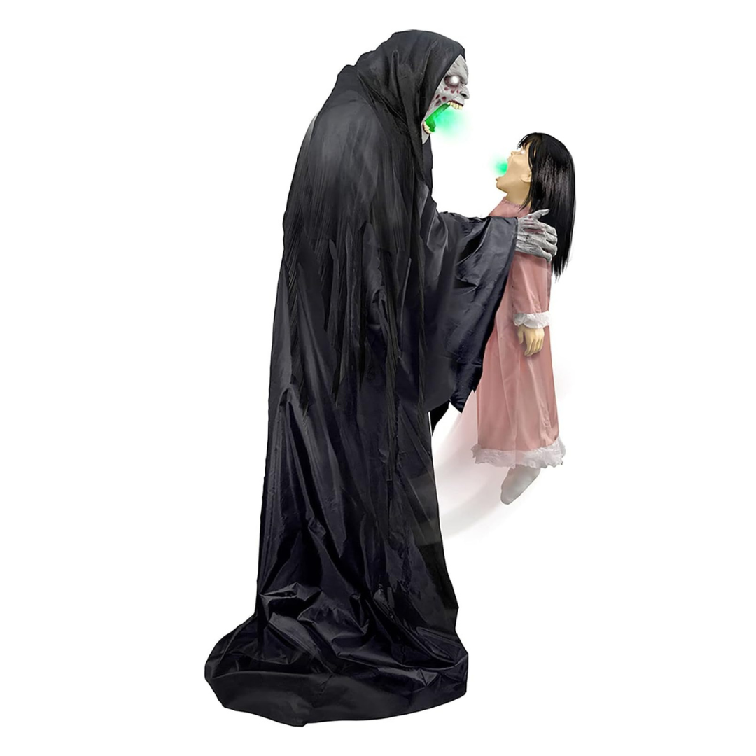 Haunted Hill Farm Soul Sucker Demon Reaper with Child by Tekky