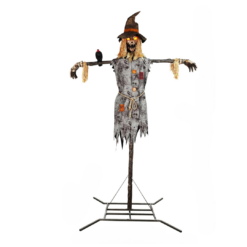 Haunted Living 10.5-ft Scarecrow Motion Activated Lighted Animatronic