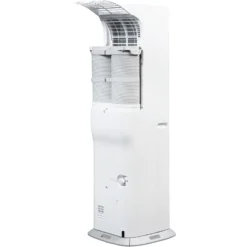 Hisense 8,000 BTU 11,000 BTU ASHRAE Inverter Air Conditioner with heat in White, 350 sq. ft., AHTP0825UW1W