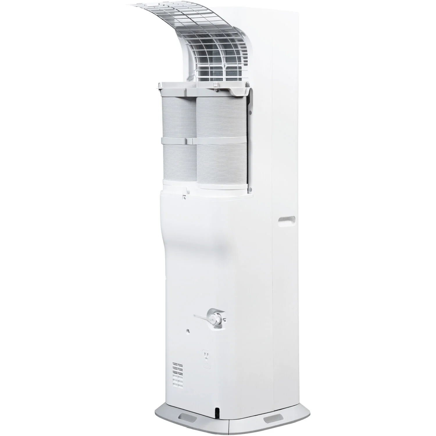Hisense 8,000 BTU 11,000 BTU ASHRAE Inverter Air Conditioner with heat in White, 350 sq. ft., AHTP0825UW1W