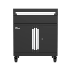ClosetMaid ProGarage 26.8-in W x 32.7-in H x 18-in D Freestanding Steel Garage Cabinet in Black