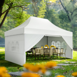 Sunshine Valley 15-ft x 10-ft Rectangle White Pop-up canopy