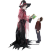 Haunted Hill Farm 6.99-ft Freestanding Motion Activated Talking Lighted Animatronic