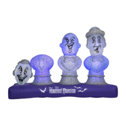 Gemmy 5.51-ft Musical Lighted Disney The Haunted Mansion Hitchhiking Ghosts Haunted house Inflatable