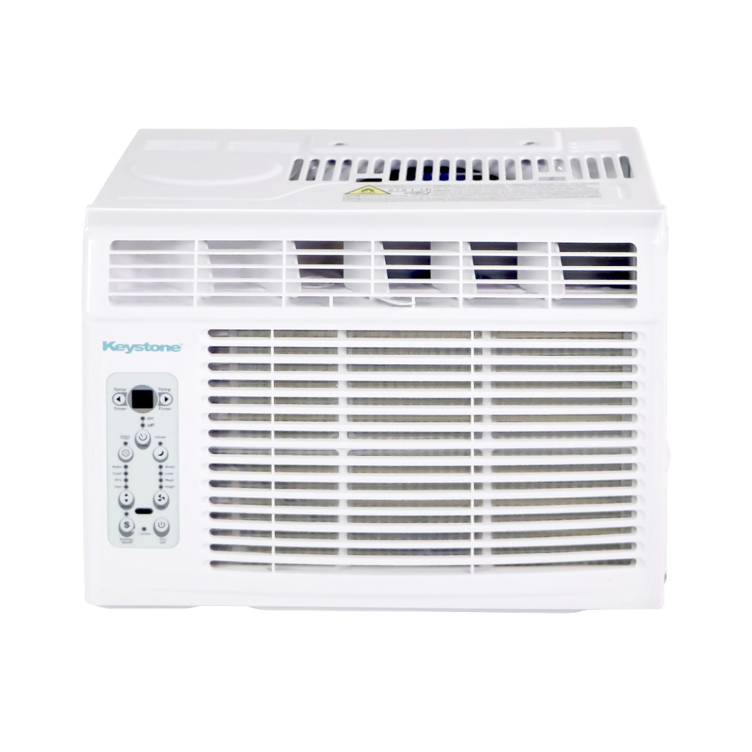 Keystone 12,000 BTU 115-volt Window Air Conditioner with Remote, White, KSTAW12BE