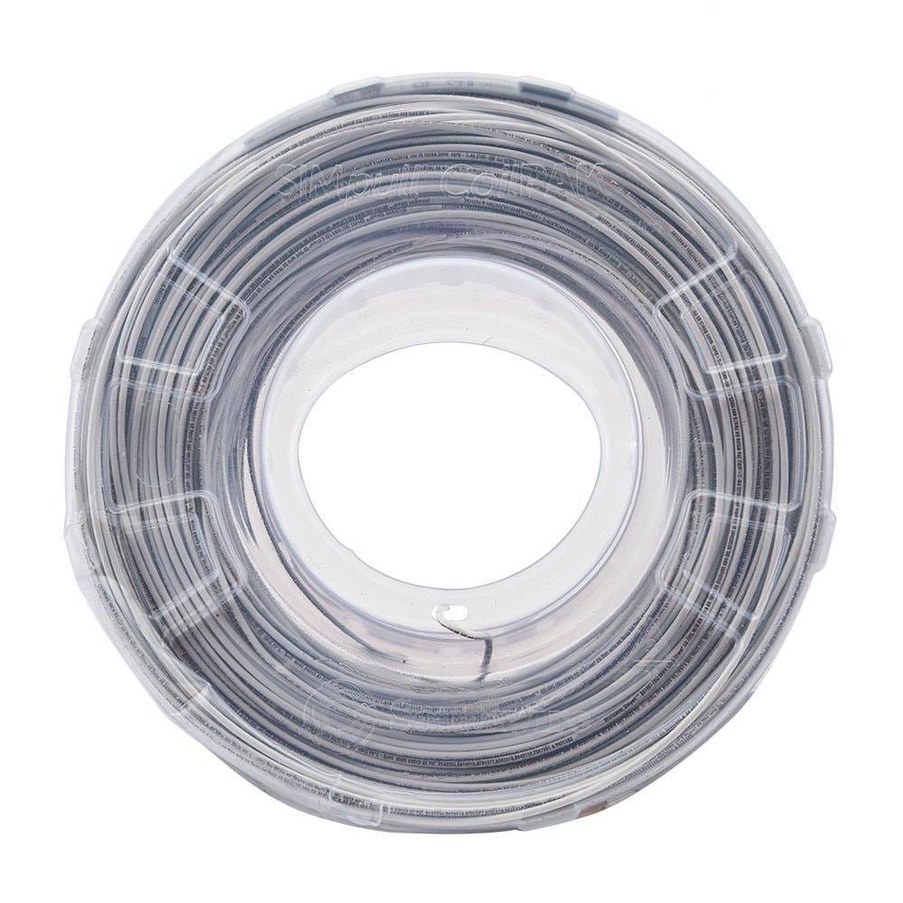 Southwire SIMpull CoilPAK 1000-ft 12 -AWG White Stranded Copper THHN wire ( By-the-roll )
