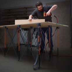 BORA Centipede 72-in W x 36-in H Adjustable Steel Saw Horse ( 4500-lb Capacity)